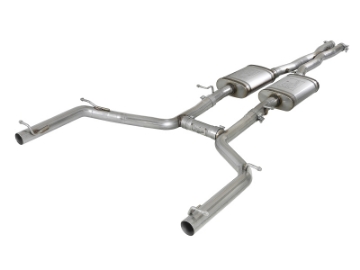 Picture of aFe MACH Force-Xp 2-1-2in 304 SS Cat-Back Exhaust 15-19 Dodge Challenger V6-3-6L - Raw Tip