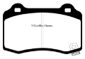 Picture of EBC 15+ Cadillac CTS 3-6 Twin Turbo Yellowstuff Rear Brake Pads