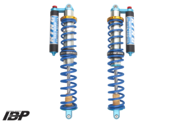 Picture of King Shocks 18+ RZR-XP Turbo S 3-0 Rear Internal Bypass Piggyback Coilover w- Finned Res & Adjuster