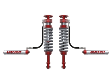 Picture of aFe 17-19 Ford F-150 Raptor Sway-A-Way 3-0 Front Coilover Kit w- Remote Reservoirs and Comp Adj
