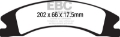Picture of EBC 15+ Cadillac Escalade Ext-Esv 6-2 2WD Extra Duty Front Brake Pads