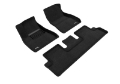 Picture of 3D MAXpider 2018-2019 Tesla Model 3 Elegant 1st & 2nd Row Floormats - Black