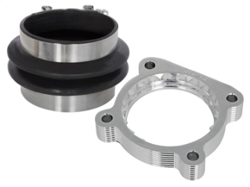 Picture of aFe Silver Bullet Throttle Body Spacers TBS Nissan Patrol 10-16 V8-5-6L