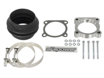 Picture of aFe Silver Bullet Throttle Body Spacers TBS Nissan Patrol 10-16 V8-5-6L