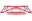 Picture of BMR 15-20 Ford Mustang Harness Bar - Red