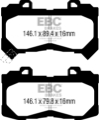 Picture of EBC 15+ Chevrolet Colorado 2-5 Yellowstuff Front Brake Pads