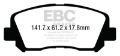 Picture of EBC 15+ Chrysler 200 2-4 Redstuff Front Brake Pads