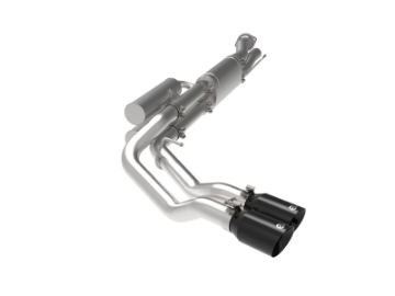 Picture of aFe Rebel Series 3in 409 SS Cat-Back Exhaust w- Black Tips 17-20 Ford F-250-F350 V8 6-2L-7-3L