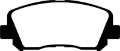 Picture of EBC 15+ Chrysler 200 3-6 Heavy Duty Brakes Redstuff Front Brake Pads
