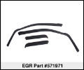 Picture of EGR 19+ Chevy Blazer In-Channel Window Visors - Set of 4 571971