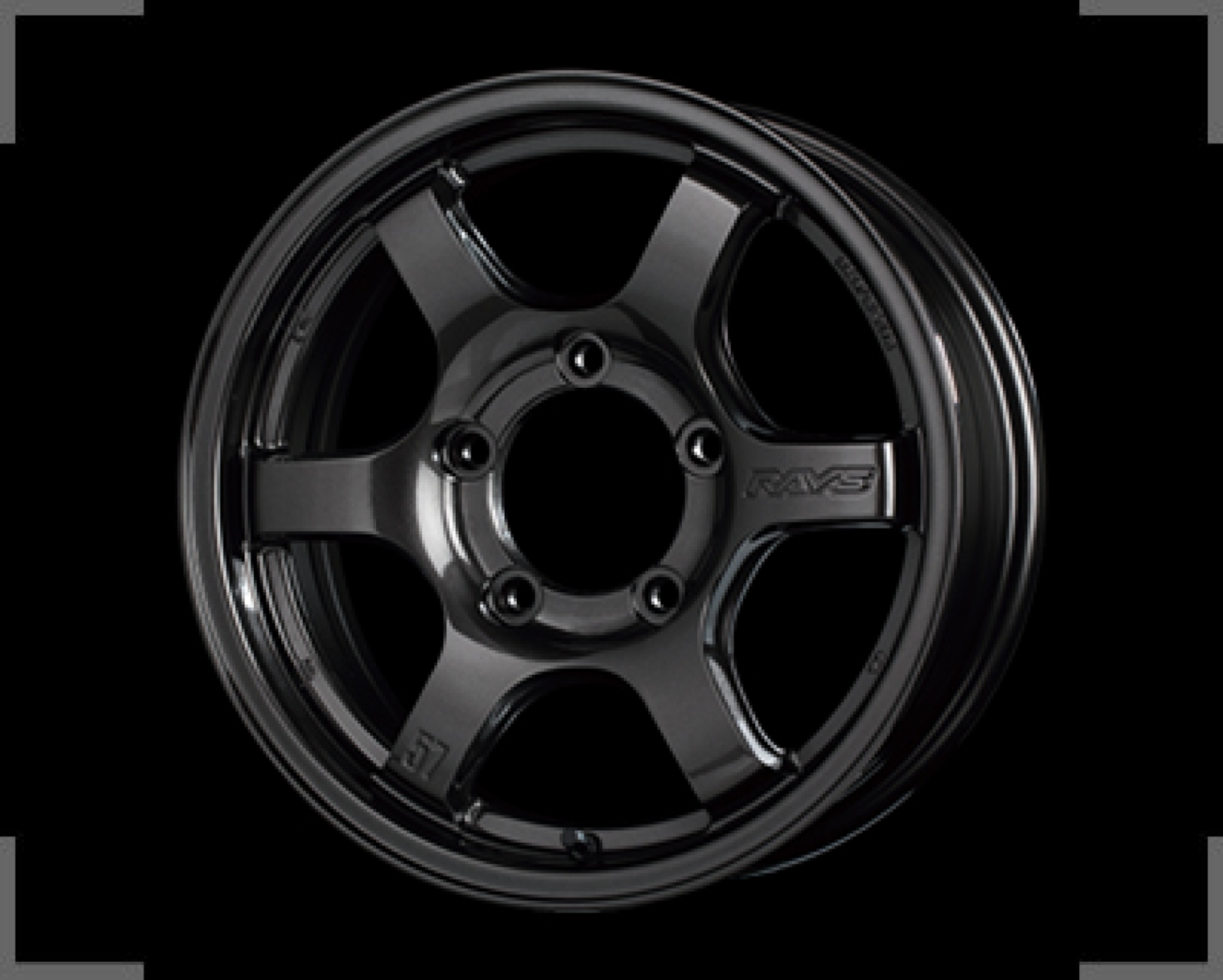 Picture of Gram Lights 57DR-X 18x9-0 +20 6x139-7 Super Dark Gunmetal Wheel