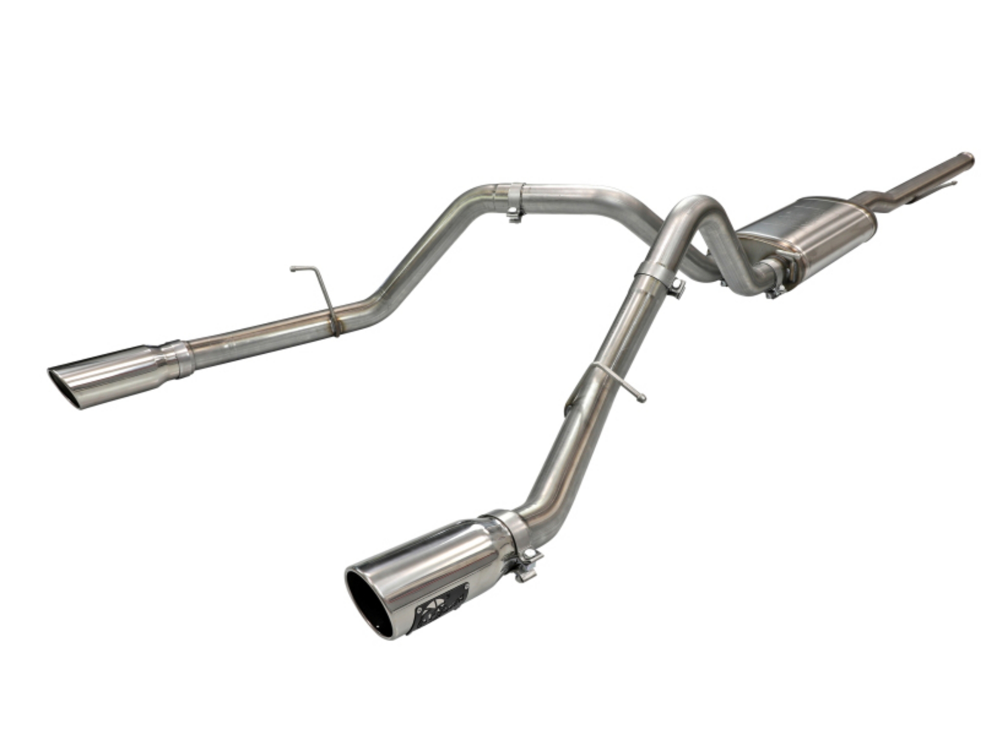 Picture of aFe Apollo GT Series 3in 409SS GM Silverado-Sierra 1500 09-19 V6-4-3-V8-4-8-5-3L - Polished