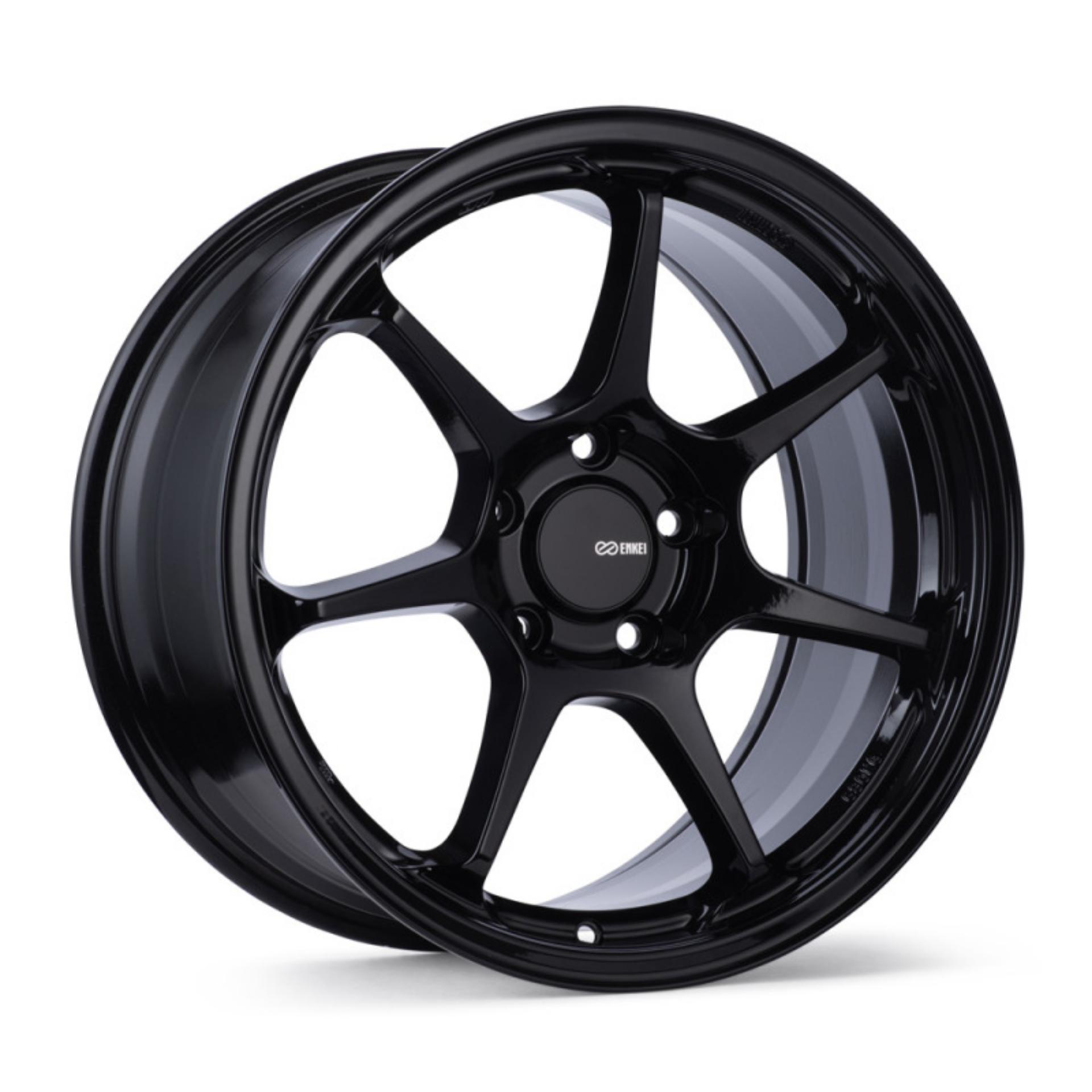 Picture of Enkei TS-7 18x8-5 5x100 45mm Offset 72-6mm Bore Gloss Black Wheel