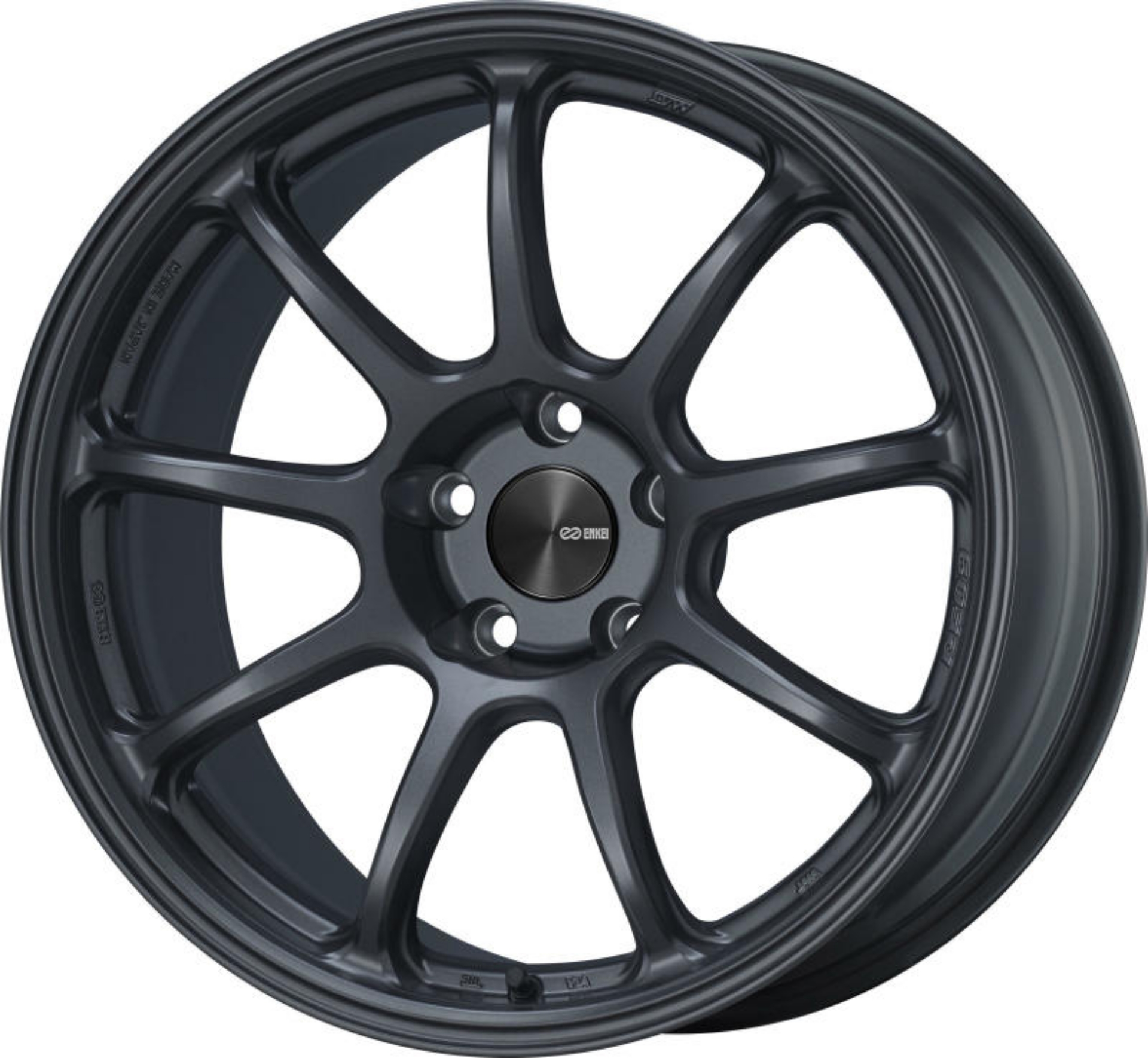 Picture of Enkei PF09 18x9 5x100 42mm Offset 75mm Bore Matte Gunmetal Wheel