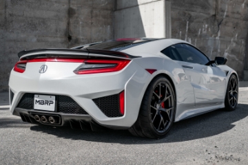 Picture of MBRP 17+ Acura NSX 2-5in Dual Split Rear Exit Tips - T304 Street Version