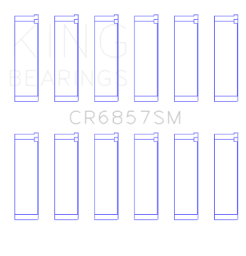 Picture of King Engine Bearings Chrysler Pentastar 3-6L ERB V6 Connecting Rod Bearing Set - Size STD
