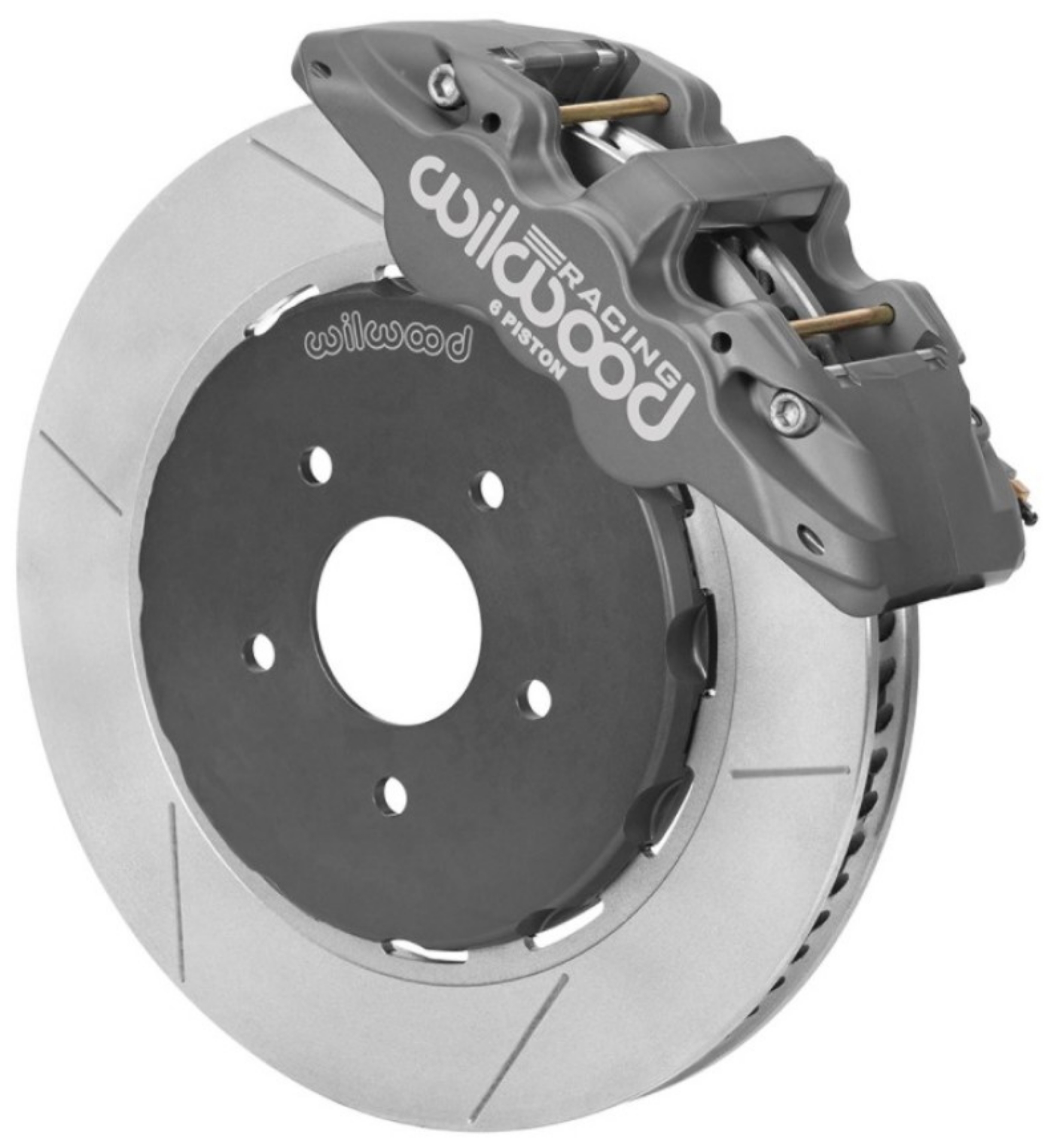 Picture of Wilwood Aero6R-ST Front Big Brake Kit 14in Black Anodize 97-13 Chevrolet Corvette C5-C6