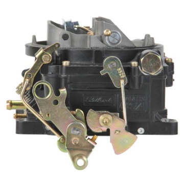 Picture of Edelbrock Carburetor AVS2 Series 650 CFM Manual Choke Black Powder Coated Non-EGR