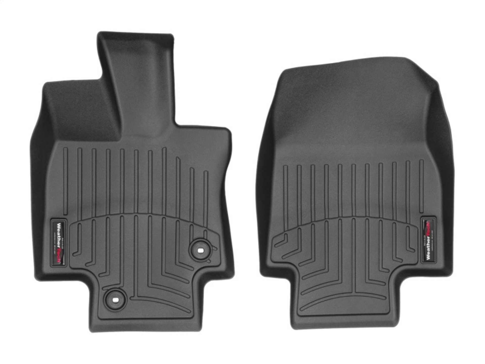 Picture of WeatherTech 2020+ Toyota Highlander Front FloorLiner - Black