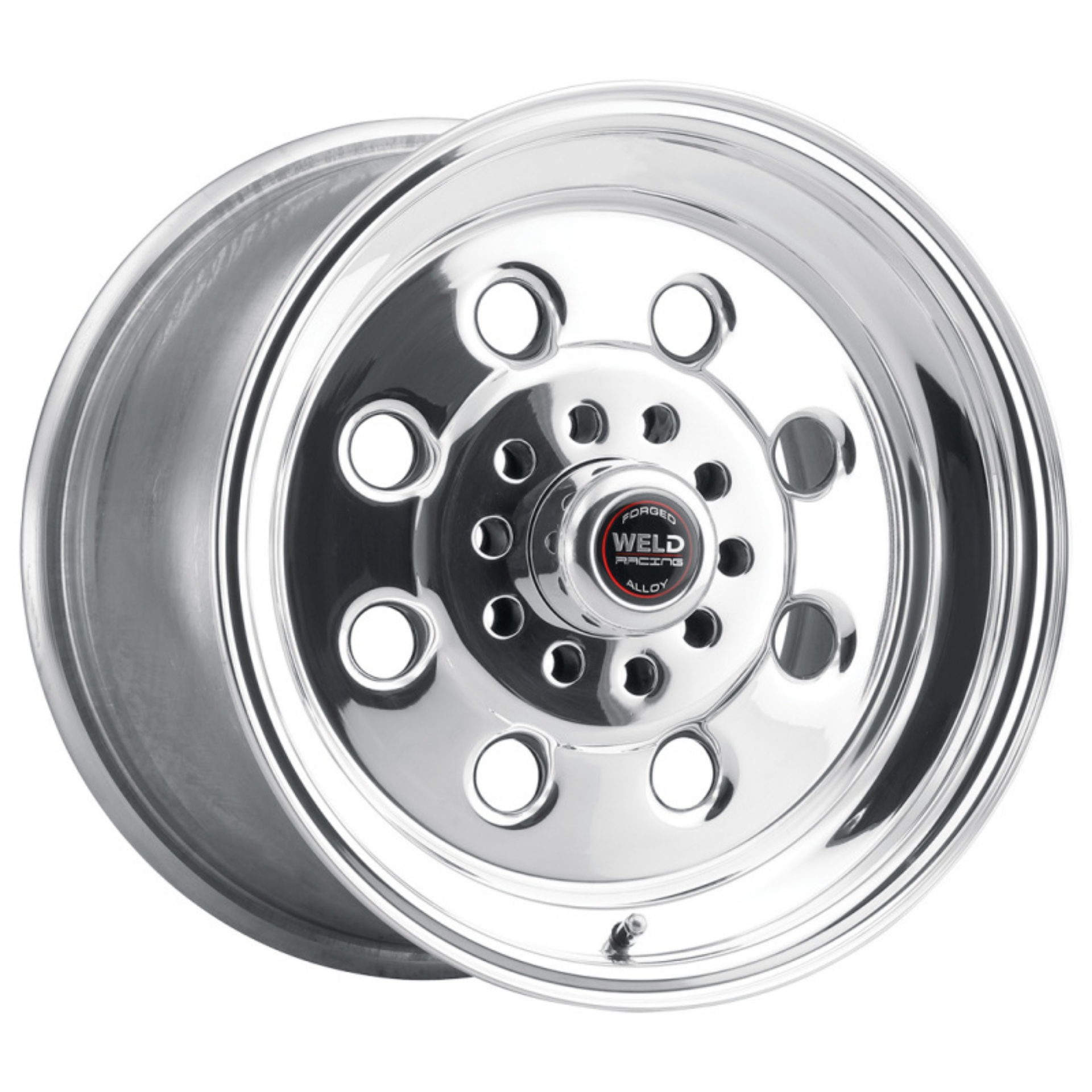 Picture of Weld Draglite 15x6 - 4x108 & 4x4-5 BP - 3-5in- BS Polished Wheel - Non-Beadlock Special Order