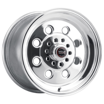 Picture of Weld Draglite 15x6 - 4x108 & 4x4-5 BP - 3-5in- BS Polished Wheel - Non-Beadlock Special Order