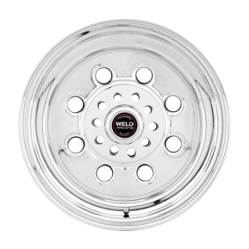Picture of Weld Draglite 15x6 - 4x108 & 4x4-5 BP - 3-5in- BS Polished Wheel - Non-Beadlock Special Order