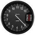 Picture of Autometer Stack Clubman Tachometer 80mm 0-3-13K RPM - Black