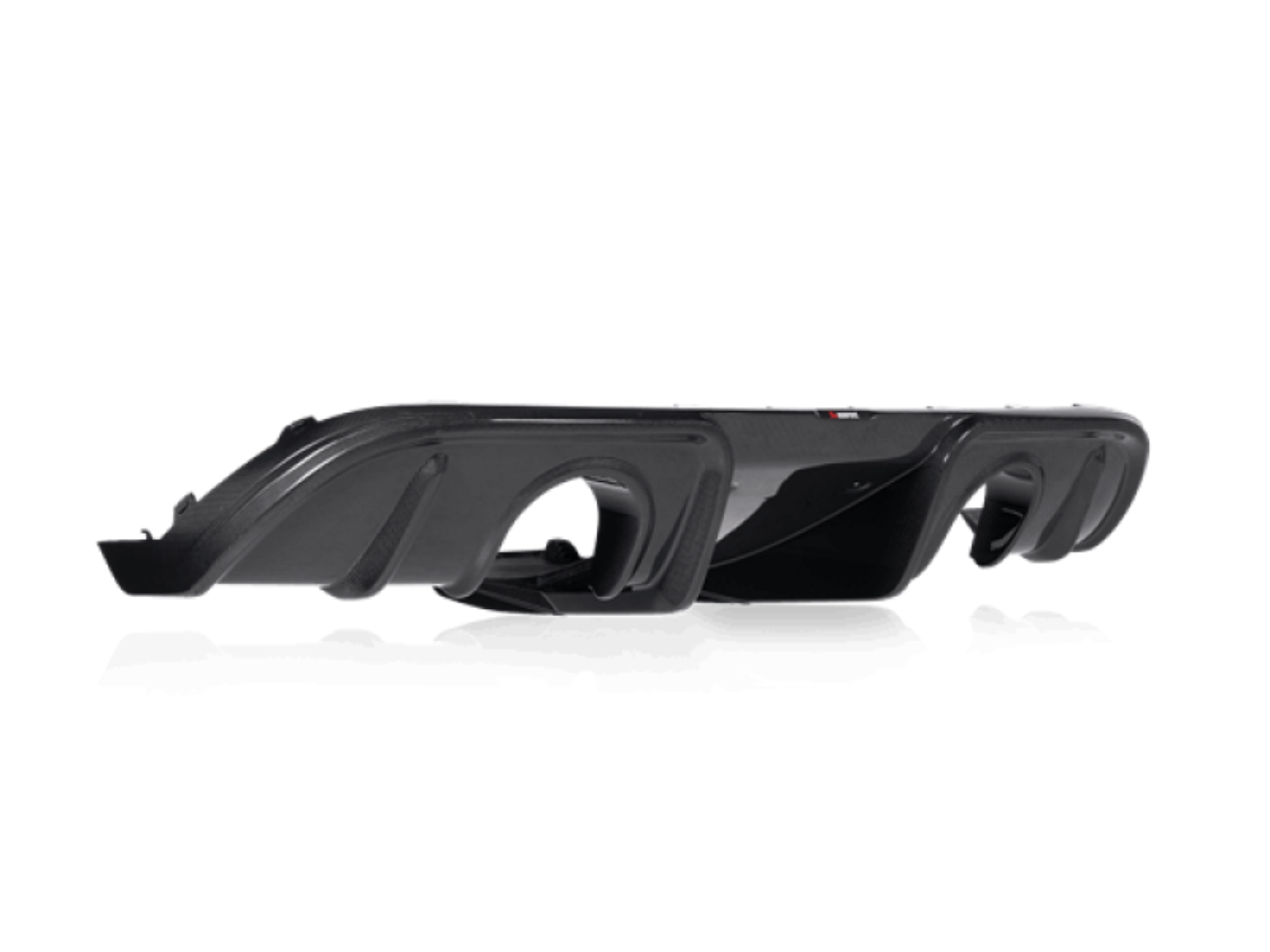 Picture of Akrapovic 2020+ Porsche Cayman GT4 718 Rear Carbon Fiber Diffuser - High Gloss