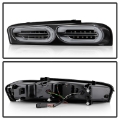 Picture of Spyder Chevy Camaro 16-18 Do Not Fit Halogen Model LED Tail Lights Black ALT-YD-CCAM16LED-SEQ-BK