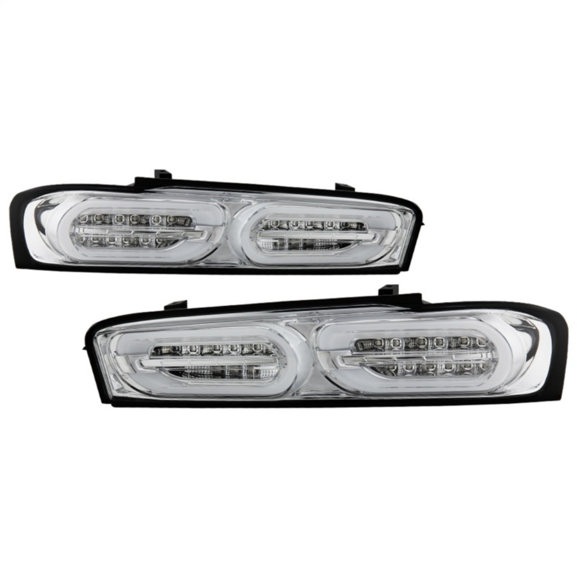 Picture of Spyder Chevy Camaro 16-18 Do Not Fit Halogen Model LED Tail Lights Chrome ALT-YD-CCAM16LED-SEQ-C