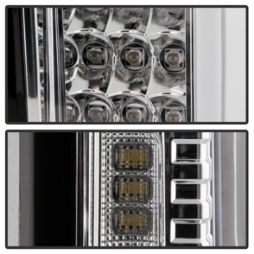Picture of Spyder Chevy Silverado 19-20 LED Tail Light Chrome ALT-YD-CS19HAL-C
