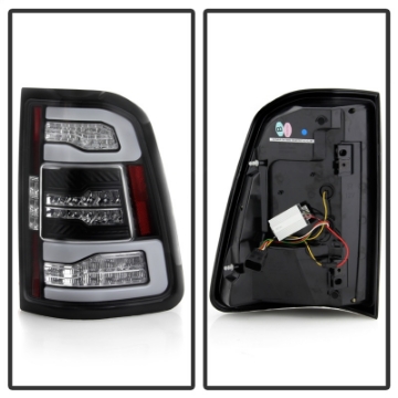 Picture of Spyder Dodge Ram 19-20 LED Tail Light Black ALT-YD-DR19HAL-SEQ-BK