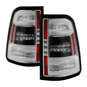 Picture of Spyder Dodge Ram 19-20 LED Tail Light Chrome ALT-YD-DR19HAL-SEQ-C