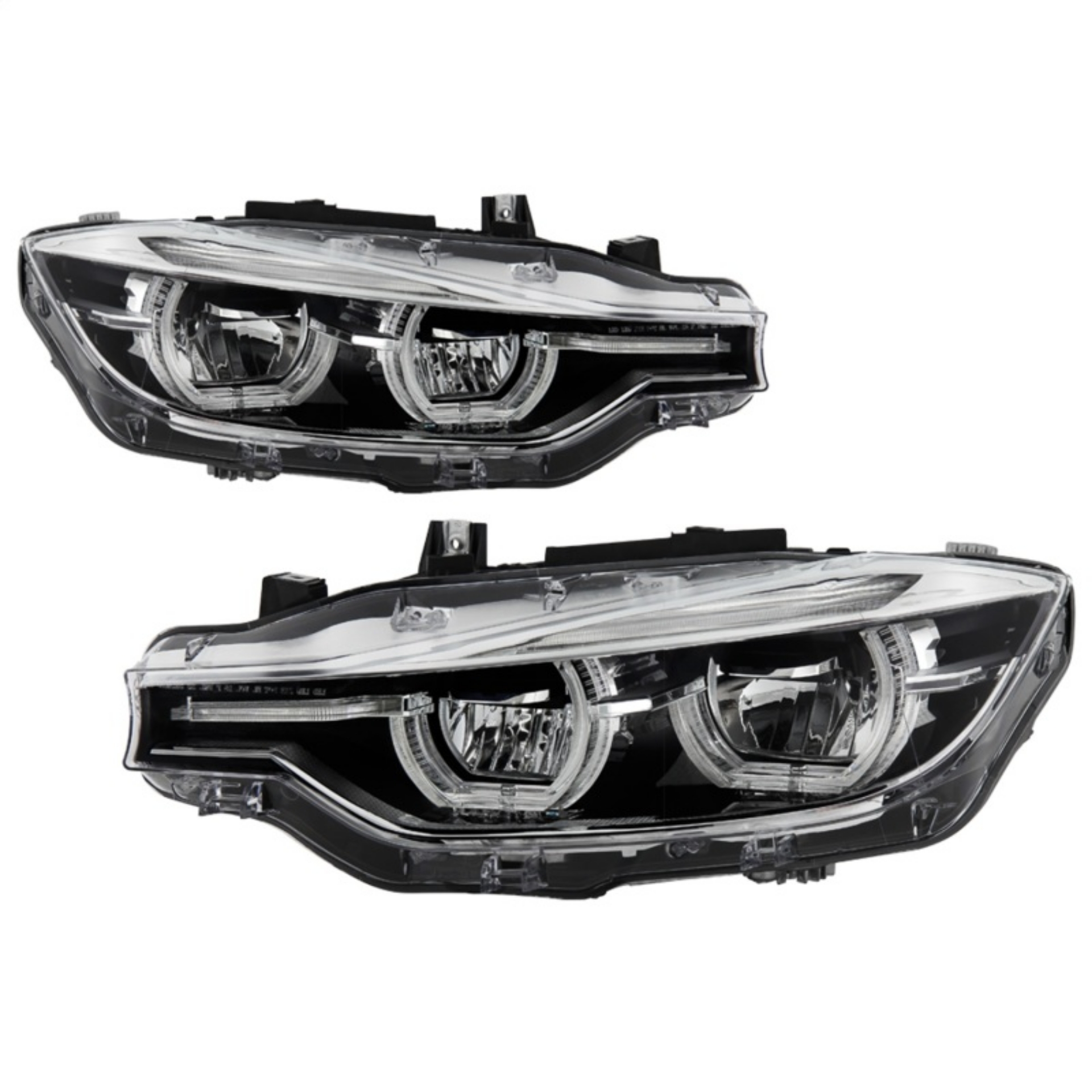 Picture of Spyder BMW F30 3 Series 4Dr LED Projector Headlights Chrome PRO-JH-BF3012H-4D-LED-C