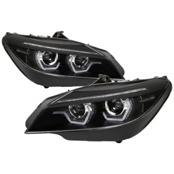 Picture of Spyder BMW Z4 09-13 Projector Headlights Not Comp w Halogen Black PRO-YD-BMWZ409HID-AFSSEQ-BK