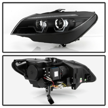 Picture of Spyder BMW Z4 09-13 Projector Headlights Not Comp w Halogen Black PRO-YD-BMWZ409HID-AFSSEQ-BK