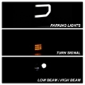 Picture of Spyder Ford F150 13-14 Xenon Model Only Light Bar Projector Headlights Blk PRO-YD-FF15013PL-SEQ-BK