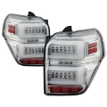 Picture of Spyder Toyota 4Runner 10-14 LED Tail Lights - Sequential Turn Signal - Chrome ALT-YD-T4R10-SEQ-C