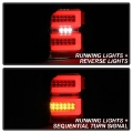 Picture of Spyder Toyota 4Runner 10-14 LED Tail Lights - Sequential Turn Signal - Chrome ALT-YD-T4R10-SEQ-C