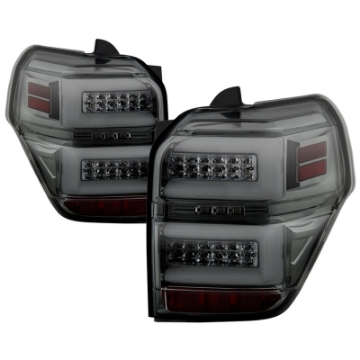 Picture of Spyder Toyota 4Runner 10-14 LED Tail Lights - Sequential Turn Signal - Smoke ALT-YD-T4R10-SEQ-SM