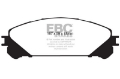 Picture of EBC 15+ Lexus NX200t 2-0 Turbo Yellowstuff Front Brake Pads