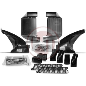 Picture of Wagner Tuning Audi RS6+ 4B US Model Competition Gen2 Intercooler Kit w-Carbon Air Shroud