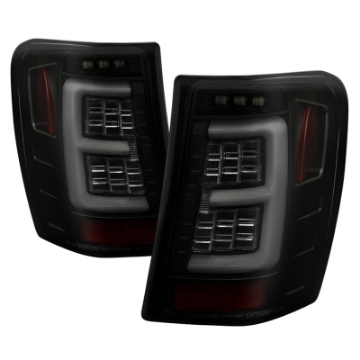 Picture of Spyder 99-04 Jeep Grand Cherokee - Light Bar Led Tail Lights - Black Smoke - ALT-YD-JGC99V3-BSM
