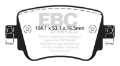 Picture of EBC 15-21 Volkswagen GTi 2-0 Turbo Yellowstuff Rear Brake Pads