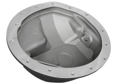 Picture of AFE Rear Differential Cover Black w-Machined Fins Nissan Titan XD 16-19 - w-Oil