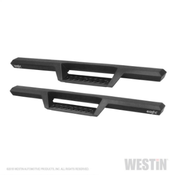 Picture of Westin 18-20 Jeep Wrangler JL 2DR HDX Drop Nerf Step Bars - Textured Black