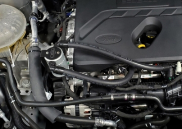 Picture of J&L 2021-2024 Ford Bronco 1-5L EcoBoost Passenger Side Oil Separator 3-0 - Clear Anodized