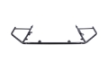 Picture of LP Aventure 2019+ Subaru Ascent Bumper Guard - Powder Coated Incl Front Plate