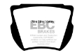 Picture of EBC 59-64 Daimler SP250 2-5 Greenstuff Front Brake Pads