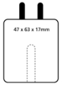 Picture of EBC 59-65 Aston Martin DB4 3-7 Vantage Redstuff Front Brake Pads